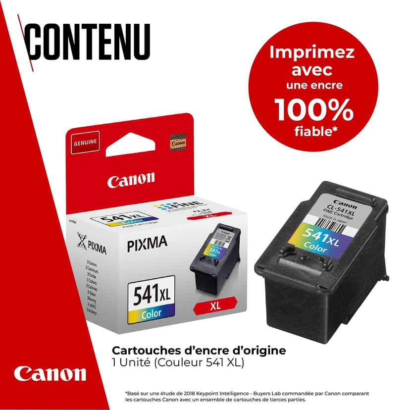 Canon CL-541XL Genuine Colour High Yeild Ink Cartridge - PIXMA Printer Compatible - 2