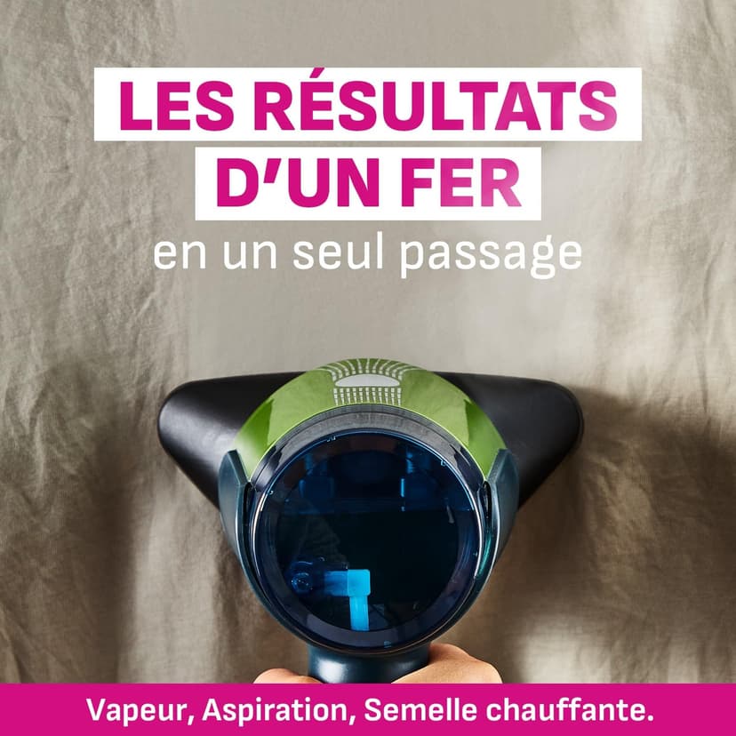 Calor DT9810C0 AeroSteam, Défroisseur à main révolutionnaire, Rapide et efficace, Les résultats d'un fer en un seul passage Vertical Garment Steamers, Trust - 3