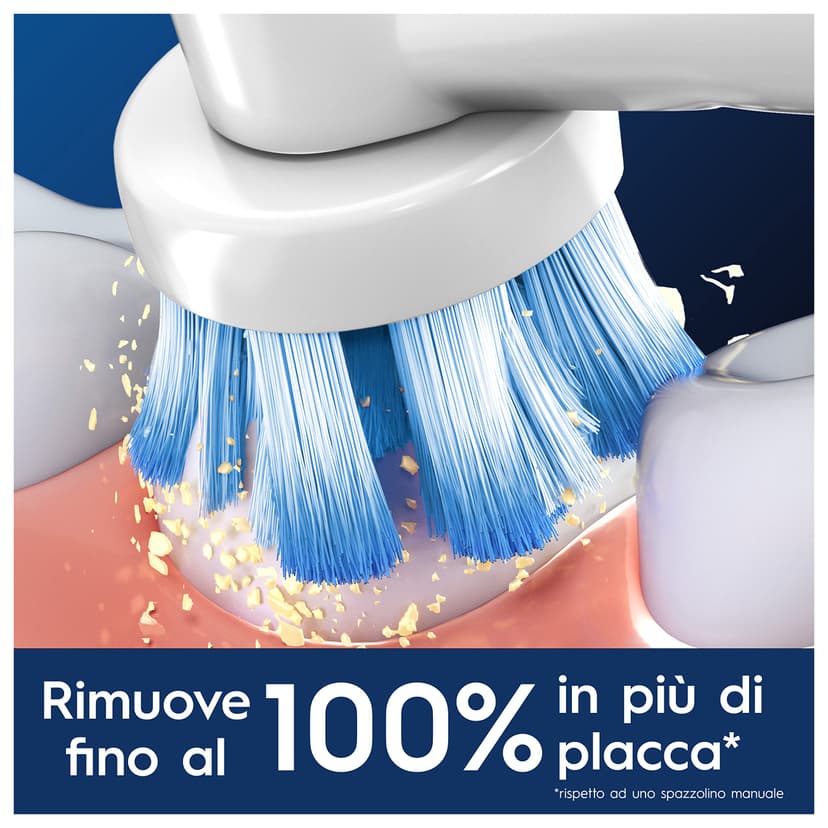 Oral-B Brossettes de Rechange Sensitive Clean, lot de 8, Blanches – Recharges Brosse à Dents Électrique Pro avec des Brins Ultra Doux pour les Gencives Saines, Emballage en Carton - 3