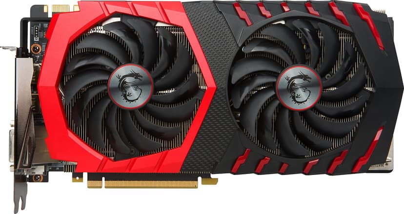 MSI NVIDIA GeForce GTX 1080 TI GAMING X 11G 11 GB GDDR5X 352-Bit Memory DVI/HDMI/DP PCI Express 3 Graphics Card - Black - 2
