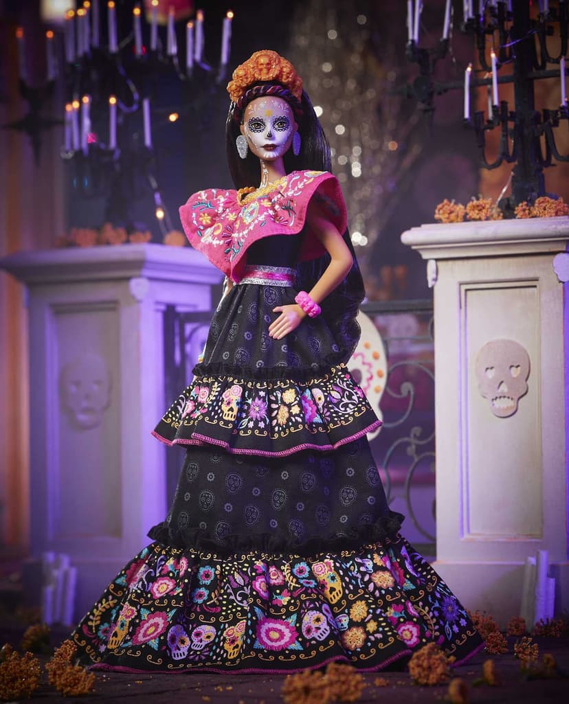 Barbie GXL27 Dia De Muertos Doll, Multicolor, 33.02 cm*7.62 cm*22.86 cm - 2