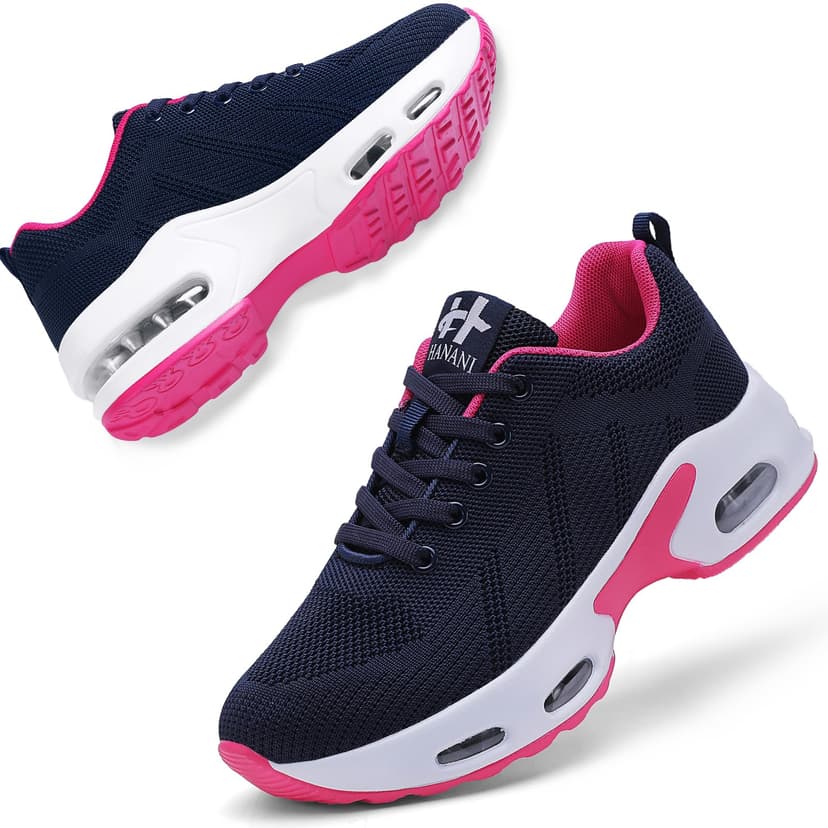 Running Shoes Women's Trainers Breathable Jogging Shoes L… - 1