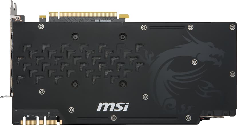 MSI NVIDIA GeForce GTX 1080 TI GAMING X 11G 11 GB GDDR5X 352-Bit Memory DVI/HDMI/DP PCI Express 3 Graphics Card - Black - 3