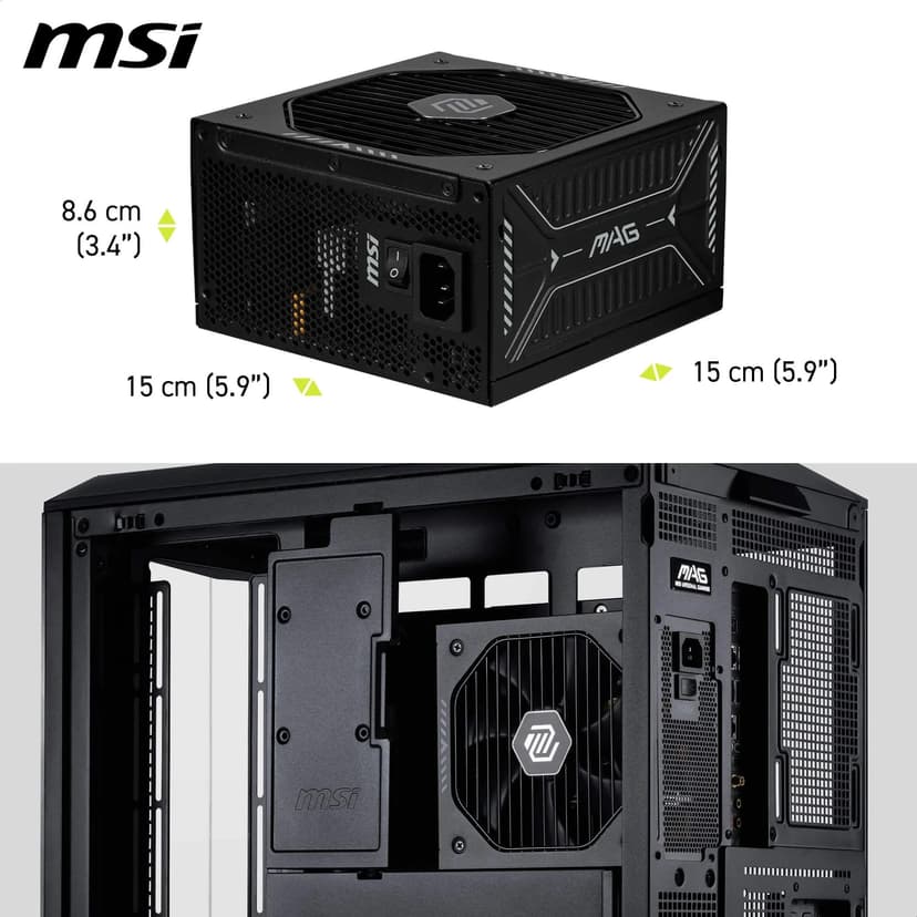 MSI Computers, MAG A850GLS PCIE5 - 6
