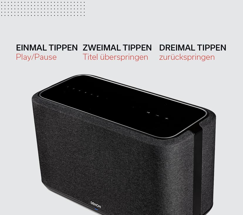 Denon Home 150 Multiroom Speakers, HiFi Speaker with HEOS Built-in, Wi-Fi, Bluetooth, USB, AirPlay 2, Hi-Res Audio, Alexa-Compatible - 7