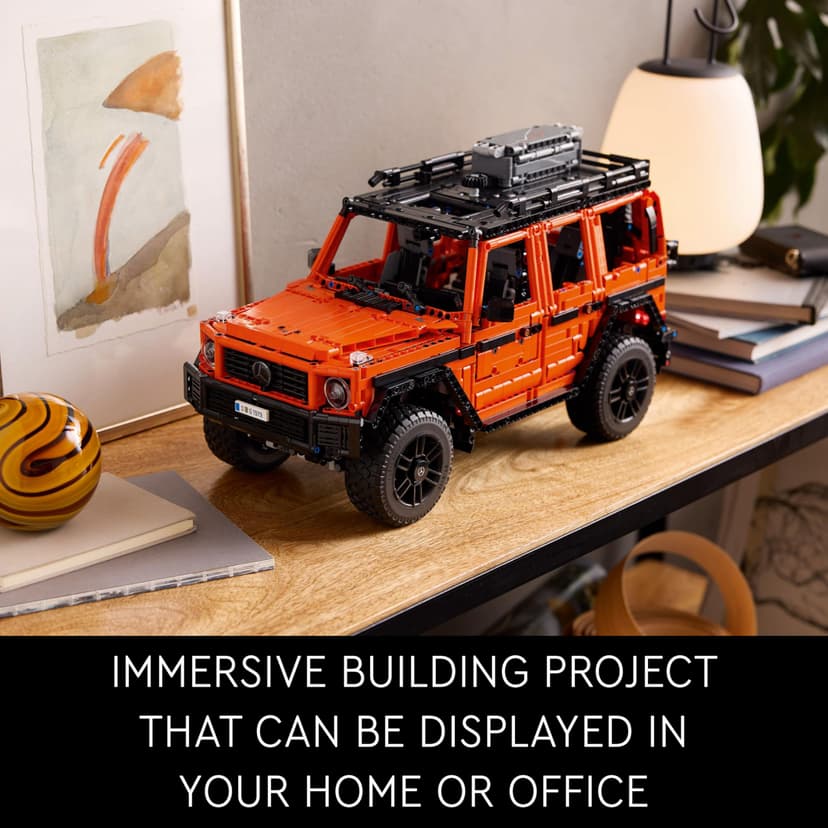 LEGO Technic Mercedes-Benz G 500 PROFESSIONAL Line Building Set, Model Car Kit for Adults to Build, Collectible 4X4 Off-Road Vehicle, Gift for Men, Women, Him or Her 42177 - 6