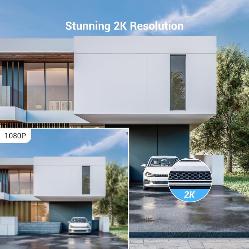 EZVIZ 2K Video Intercom Doorbell Camera Wired, Remote Door/Gate Unlock, 2.4G/5GHz Dual-Band Wi-Fi, 512 GB SD Card, No Monthly Fee, Human Detection, 7-Inch Colour Touch Screen, RFID Unlock (CP7) - 3
