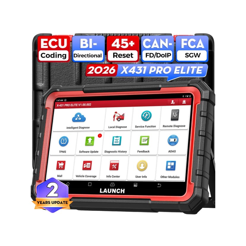 LAUNCH X431 Pro Elite Valise Diagnostic Auto Multimarque … - 1