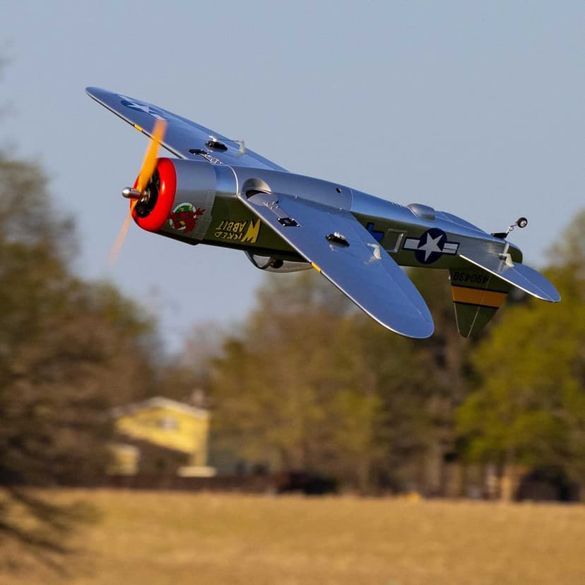 HANGAR 9 Fun Scale P-47 Thunderbolt PNP 58.4 Inches - 4