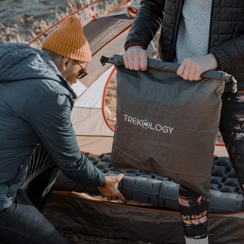 TREKOLOGY 30L Pump Sack Roll Top Compression Bag for UL80v2 Sleeping Mats, Camping Mats, Sleeping Pad, Mattress, Inflatable Mats - 6