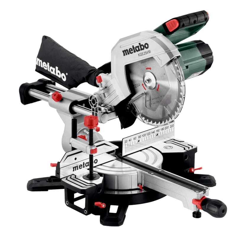 Metabo KGS 254 M 613254000 Crosscut Mitre Saw (220-240 V / 50-60 Hz) - 1