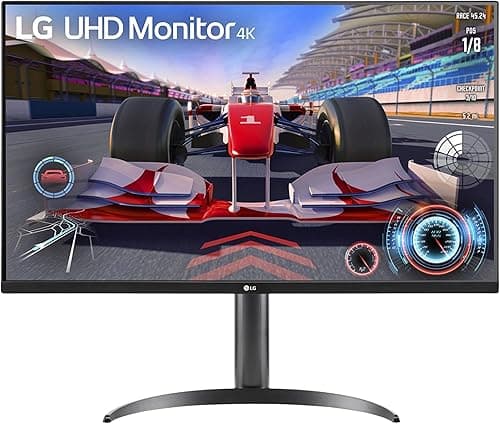 LG 32UR550 32" UltraHD 4K LED VA HDR 10, 3840x2160, 4ms, AMD FreeSync 60Hz, 10W Stereo Audio, HDMI 2.0 (HDCP 2.2), Display Port 1.4, AUX, Pivot Stand, Anti-Glare Display, Flicker Safe, Black