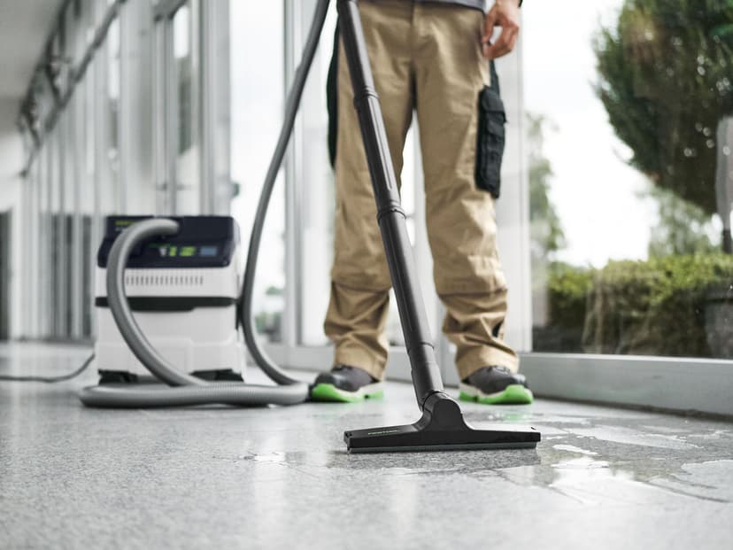 Festool CT 15 Mobile dust extractor 15 l container volume extracts dust, dirt and water for cleaning construction sites, workshops and offices - 4