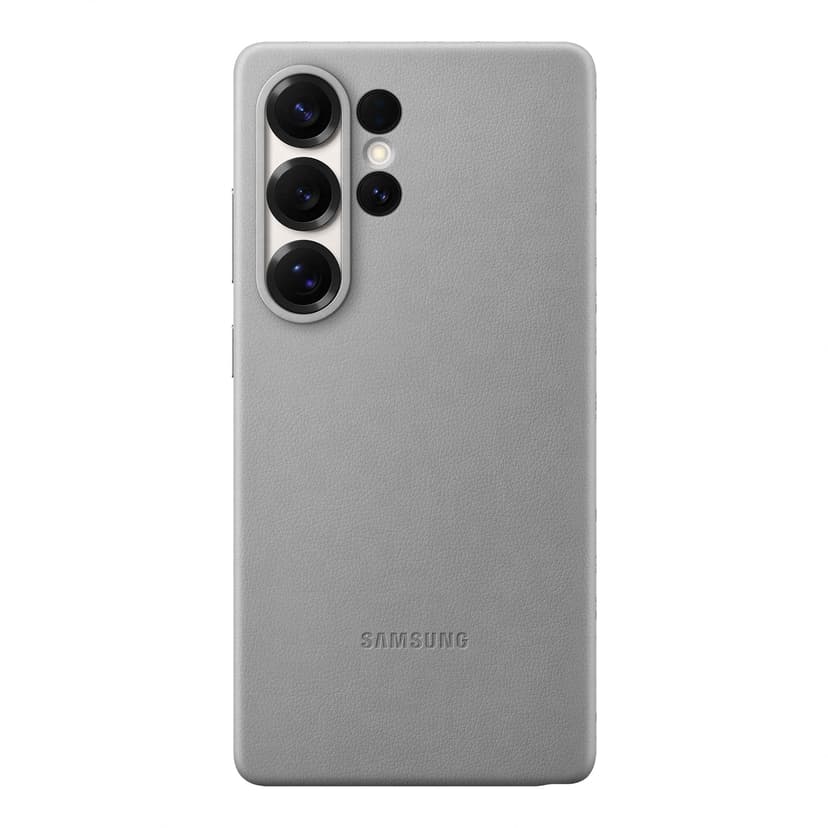 Samsung Galaxy Official Kindsuit Faux Leather Case for Galaxy S25 Ultra, Grey - 1