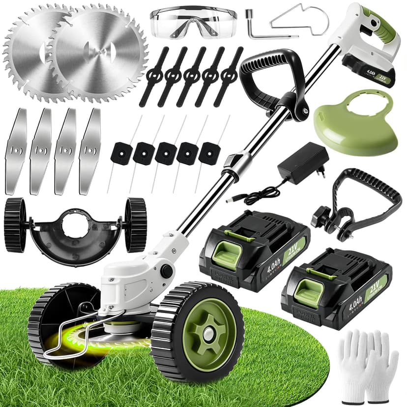 Aimmbiuty Debroussailleuse Electrique sans Fil - Debrouss… - 1