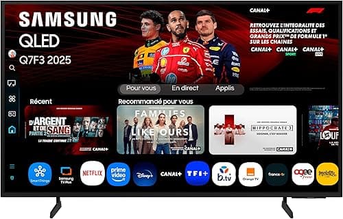 SAMSUNG 50 Inch QLED Q7F 4K Smart TV with AI Vision, 100% Volume Color with Quantum Dot, Authentic Quantum Dot and Motion Xcelerator