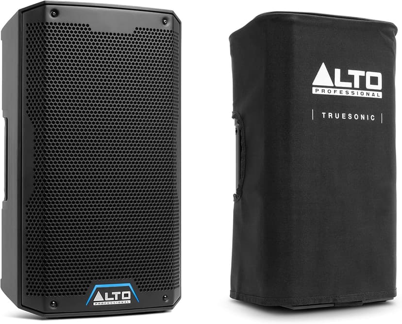 Alto Professional TS415 et Housse pour TS415 – Enceinte Active Bluetooth 15" de 2500W avec mixeur 3 canaux, Connexion sans Fil, DSP et Housse de Protection résistante pour Enceinte - 1