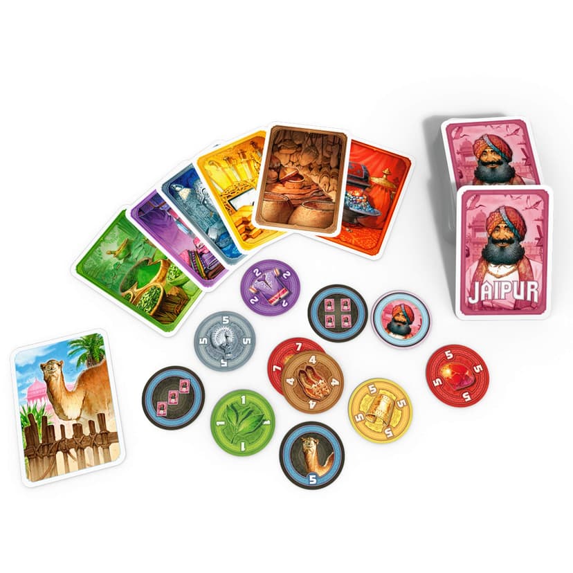 Asmodee | Jaipur 2nd Edition | 2 Player Card Game | Ages 10+ | 2 Players | 30 Minute Playing time - 4