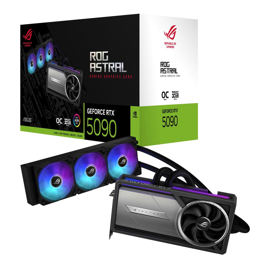 ASUS ROG Astral LC GeForce RTX 5090 32GB GDDR7 OC Edition…
