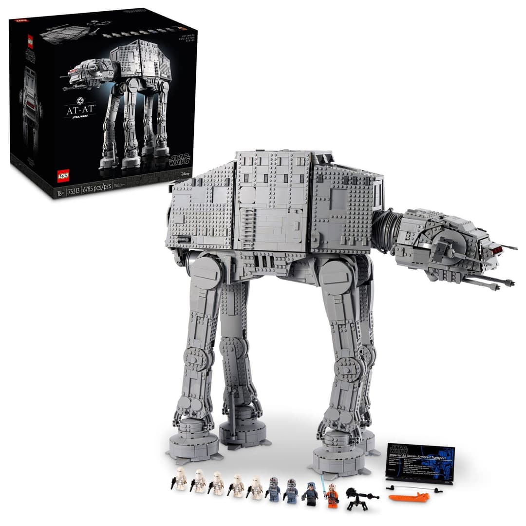 LEGO Star Wars at-at Walker 75313 Buildable Model, Collec…