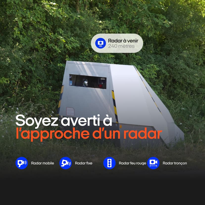 OOONO Co-Driver NO2 – Détecteur de radars avec alertes de radars de Section, de Vitesse et Dangers de la Route – sans Abonnement, Installation Facile, Alertes en Temps Réel, Longue Autonomie - 2