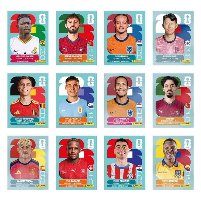 FIFA World Cup 2026 Sticker Collection x50 Packs - 4