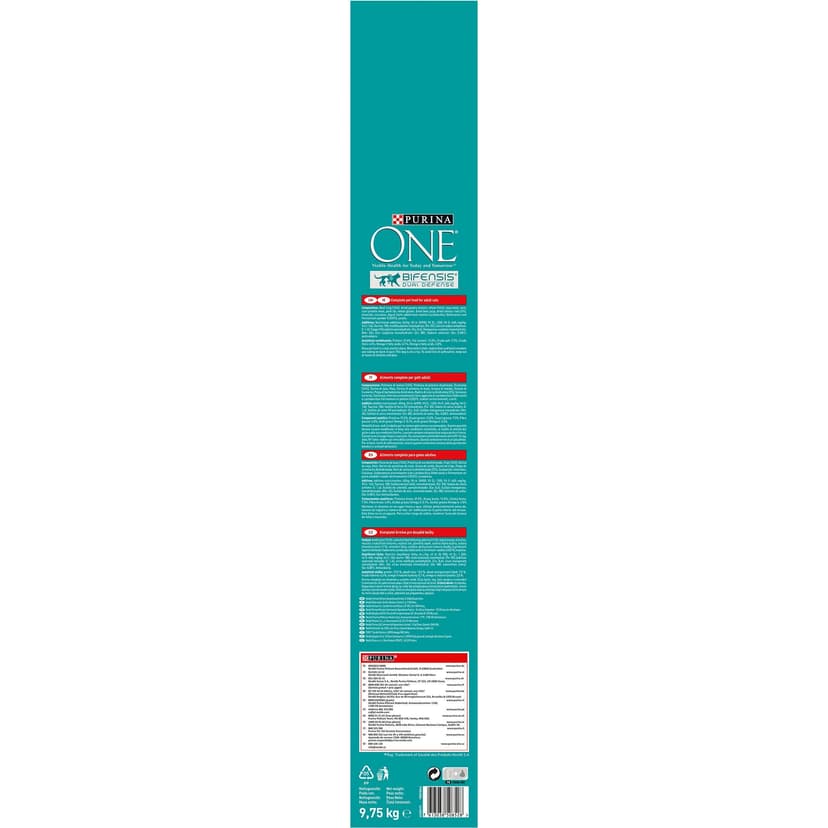 Purina One - Cat bifensis Special sterilized beef and wheat croquettes for adult cats 9.7 kg - 7