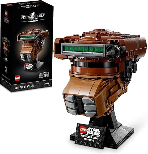 LEGO 75351 Princess Leia (Boushh) Helmet - New.