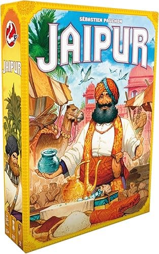 Asmodee | Jaipur 2nd Edition | 2 Player Card Game | Ages 10+ | 2 Players | 30 Minute Playing time