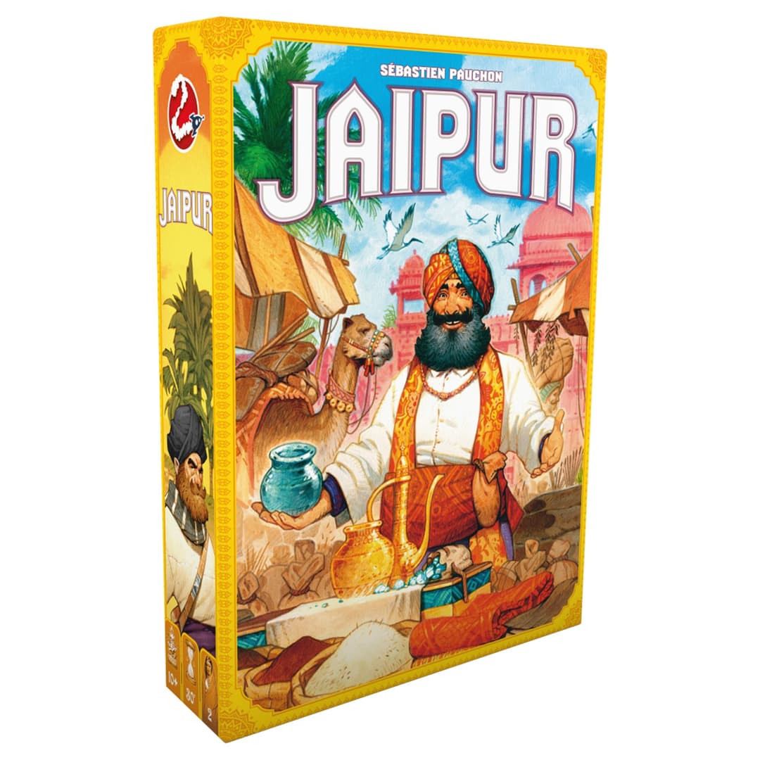 Asmodee | Jaipur 2nd Edition | 2 Player Card Game | Ages 10+ | 2 Players | 30 Minute Playing time