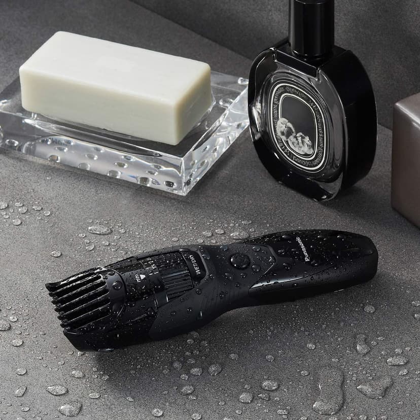 Panasonic ER-GB43 Beard Trimmer with 20 Length Settings (0.5-10 mm) with Charging Station Black - 5