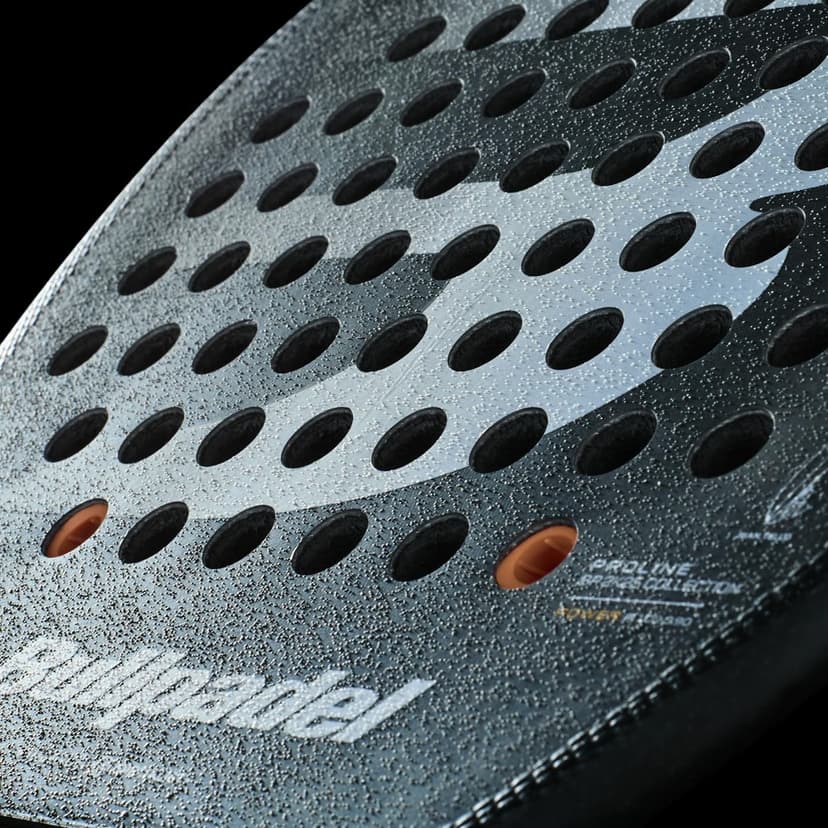 Bullpadel Vertex 04 25 Unstrung 370G Padel Racket Padel Racket Dark Grey - Orange - 8