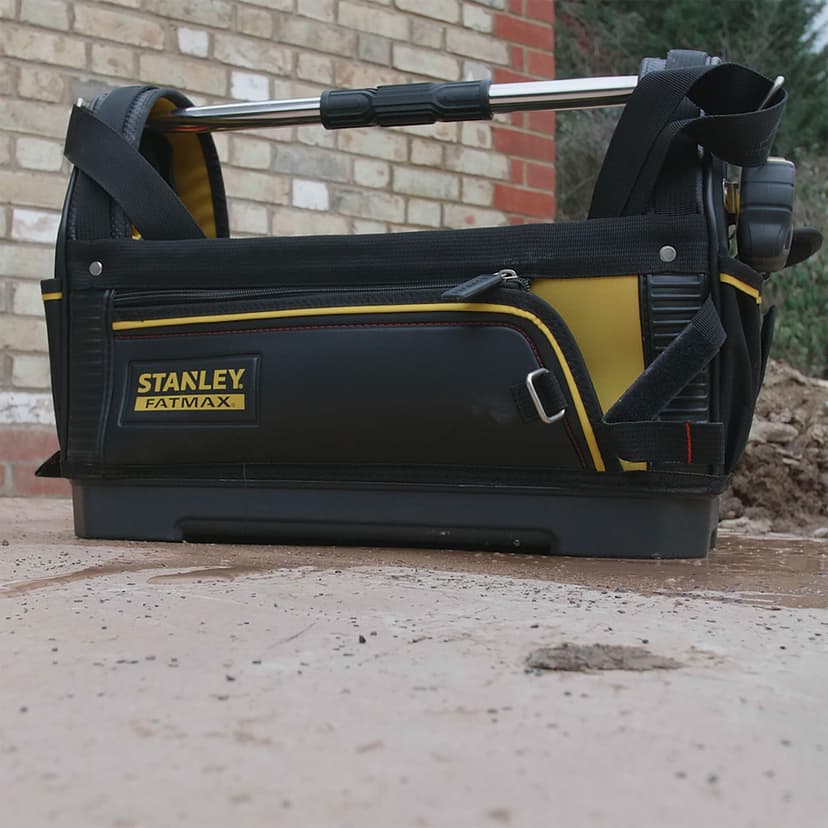STANLEY FATMAX Open Tote Tool Bag, 18 inch, 48 x 25 x 35cm, Black, 1-93-951 - 2