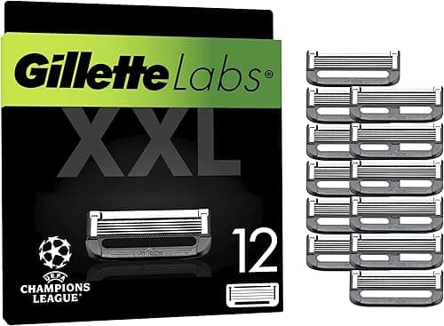 GilletteLabs Avec Barre Exfoliante, 8+4 gratuites Recharg…