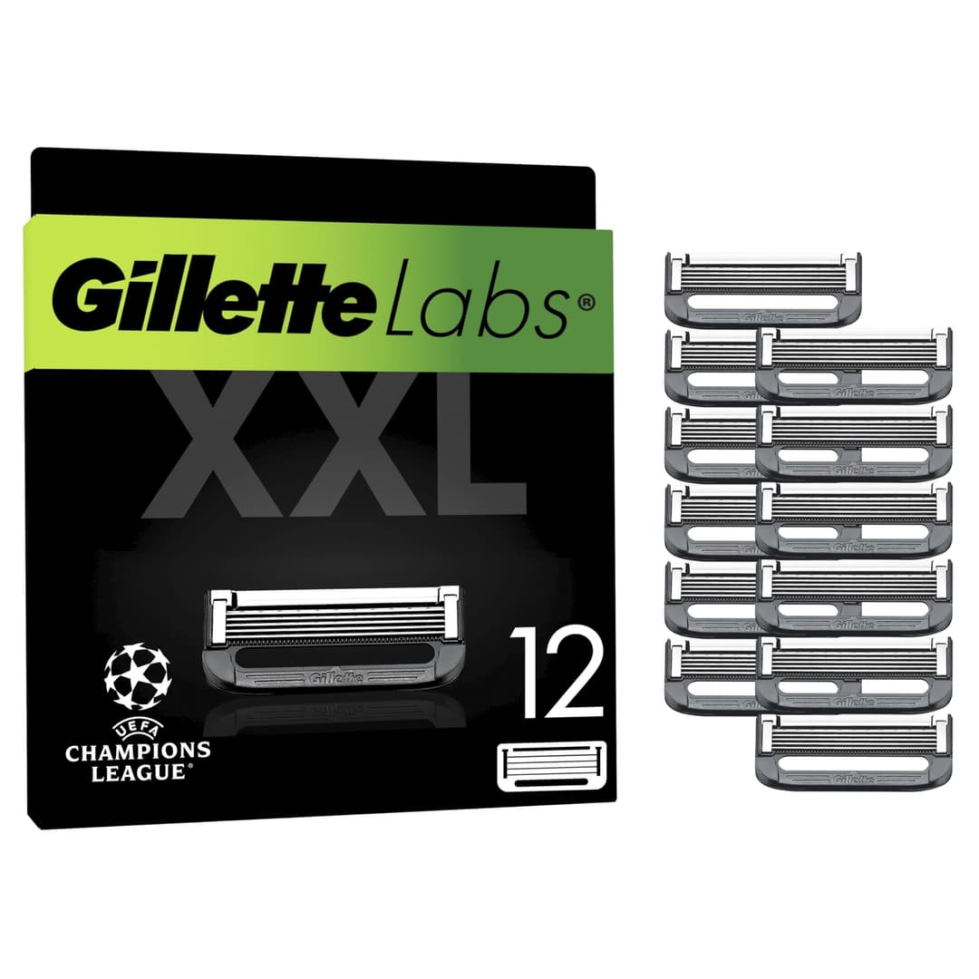 GilletteLabs Avec Barre Exfoliante, 8+4 gratuites Recharg…