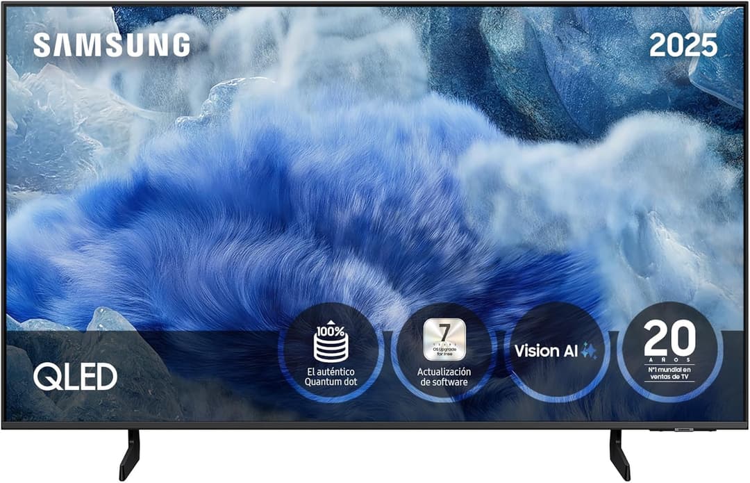 SAMSUNG QLED Q8F 4K Smart TV with AI vision, 100% color volume with Quantum Dot, the real Quantum Dot and Motion Xcelerator