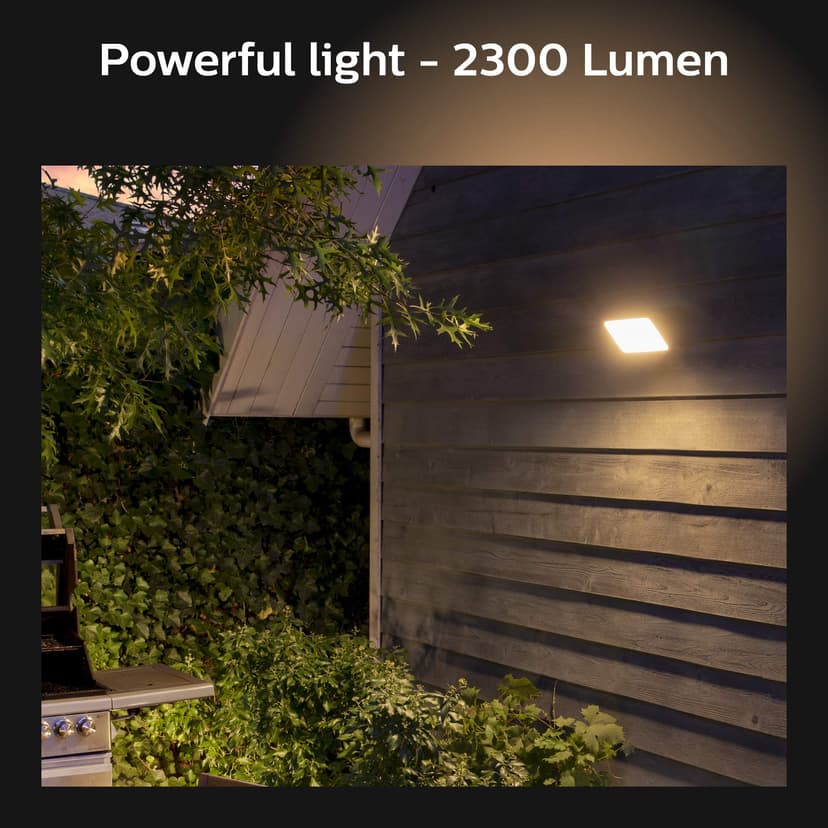 Philips Hue White and Color Ambiance Discover Outdoor LED Garden Spotlight, Outdoor Lamp with 16 million Colors Palette and Dimmable, Smart LED App Controlled - 4
