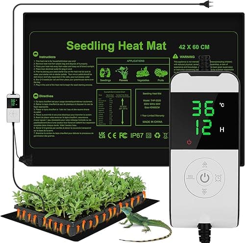 WADEO Heating mat Thermal mat for seedlings