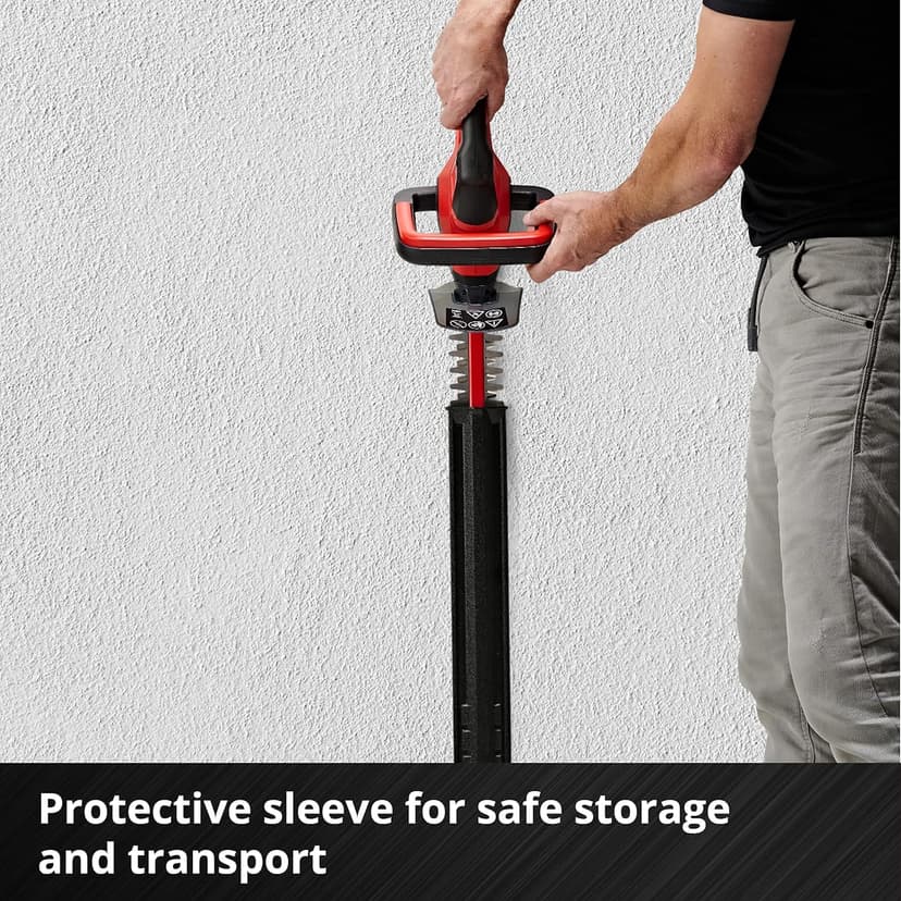 Einhell Cordless Hedge Trimmer 18V Power X-Change, 40cm (16 Inch), Lightweight, Laser-Cut Diamond-Ground Steel Blades, incl. Quiver, Without Battery GC-CH 18/40 Li Solo - 8