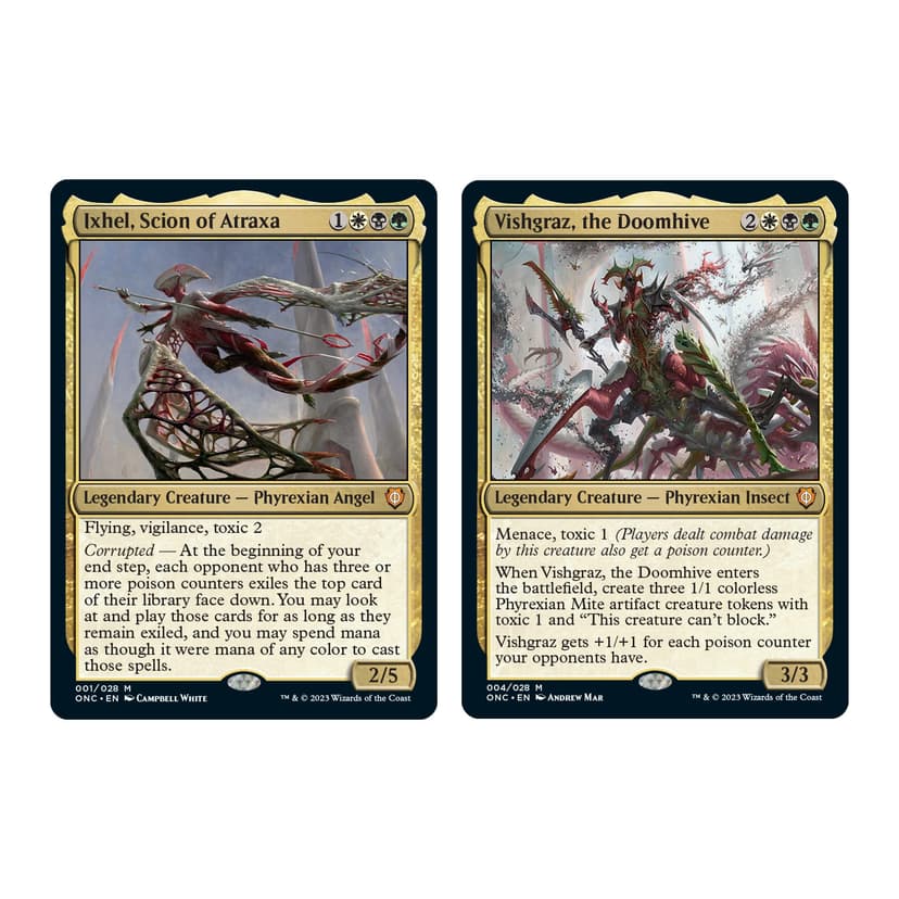 Magic: The Gathering Phyrexia: All Will Be One Commander Deck - Corrupting Influence & Collector Booster Sample Pack (Version Anglaise) - 3