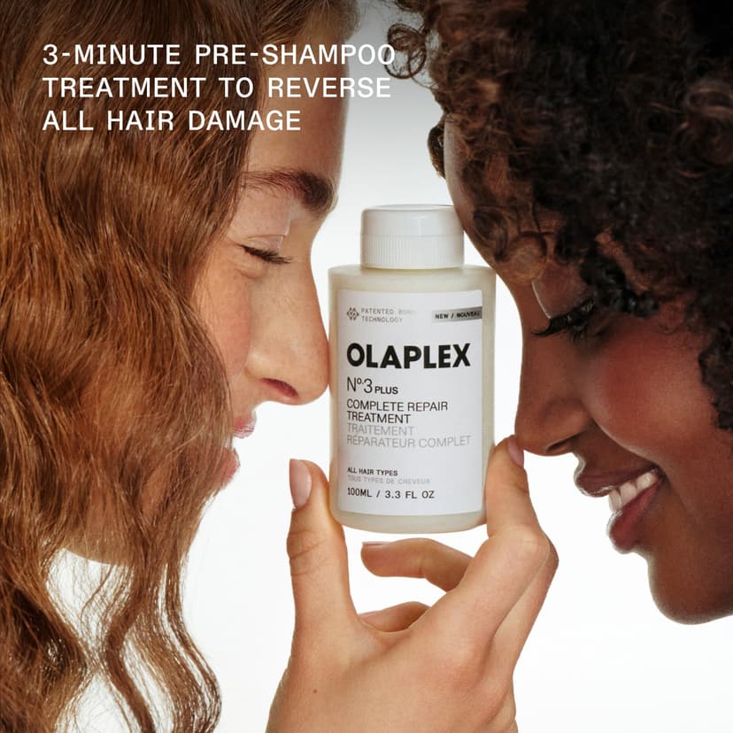 Olaplex N°.3PLUS Complete Repair Treatment: Pre-Shampoo, Repairs Damage & Future Breakage | 3 Minutes, 3 Bonds, 3X Stronger, 3X Softer | For Coily, Curly, Straight, and Wavy, 250 mL / 8.5 Fl Oz - 2