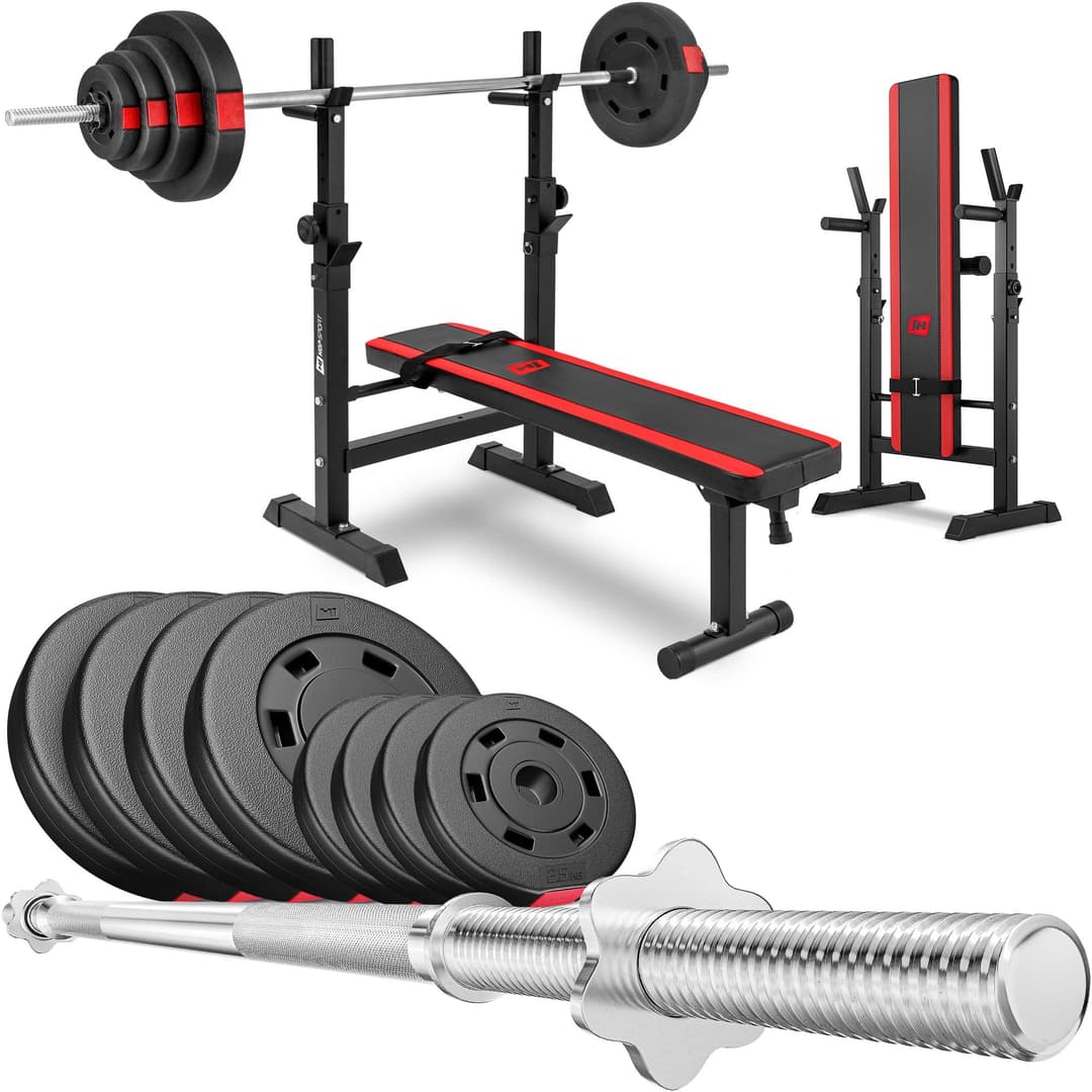 Hop-Sport Banc de Musculation Pliable HS-1080 et Ensemble…