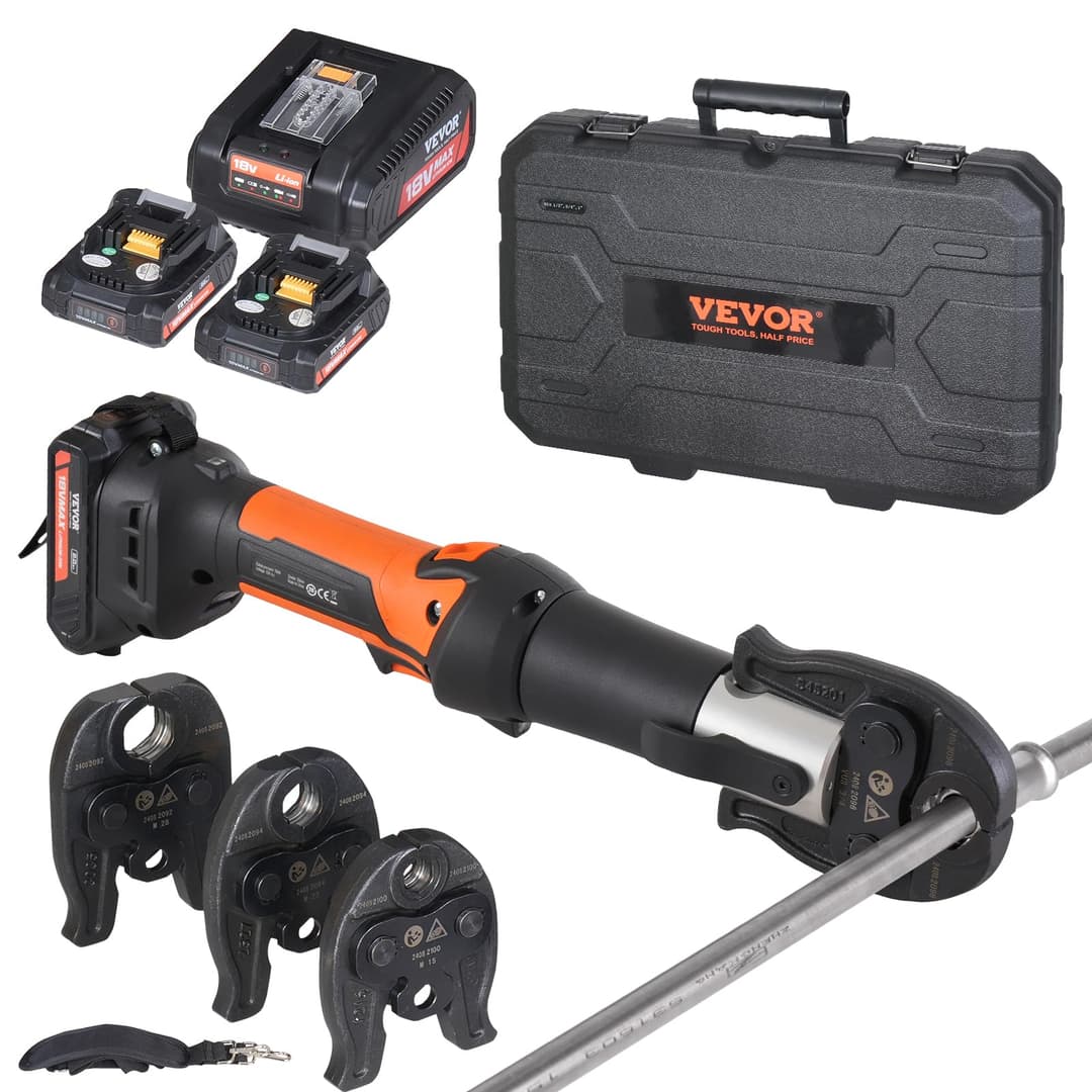 VEVOR Kit d'outils de sertissage de tuyaux électriques al…