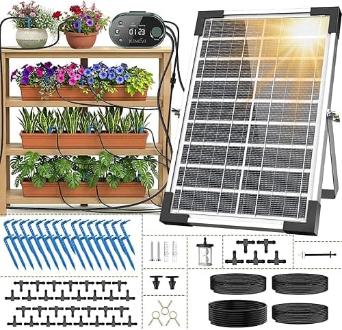 KINEVI Arrosage Automatique Solaire, Kit D'irrigation Aut…