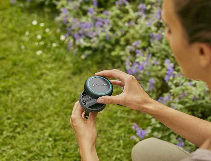 Gardena Sonde d'humidité des sols: Arrosage automatique, peut être utilisé directement sur la pelouse, câble de raccordement de 5 m, peut être prolongé avec un câble de rallonge (01867-20) - 5