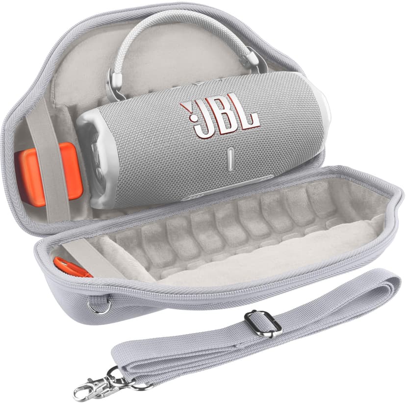 co2CREA Hard Carrying Bag Storge Case for JBL Charge 6 Portable Wireless Bluetooth Speaker with Detachable Shoulder Strap,Case Only - 1