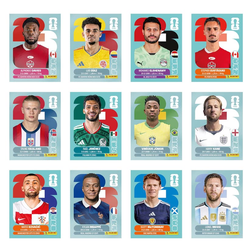 FIFA World Cup 2026 Sticker Collection x50 Packs - 3