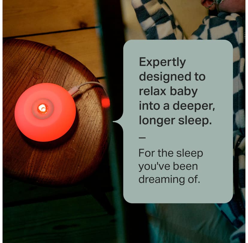Tommee Tippee Dreammaker aide au Sommeil pour Bébé, scientifiquement prouvé pour aider les bébés à mieux dormir, bruit rose, veilleuse rouge, capteur de pleurs intelligent - 8