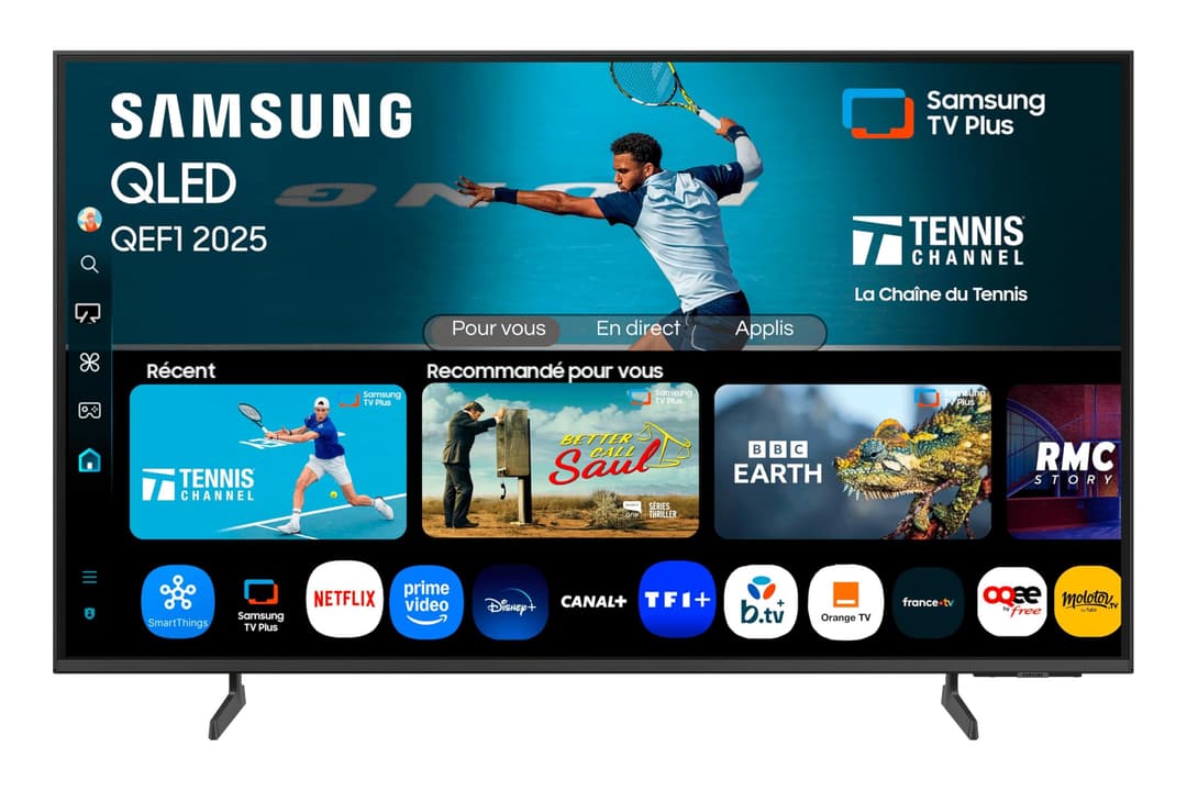 Samsung TV AI 50 Pouces QLED 50QEF1 4K Smart TV, Quantum …