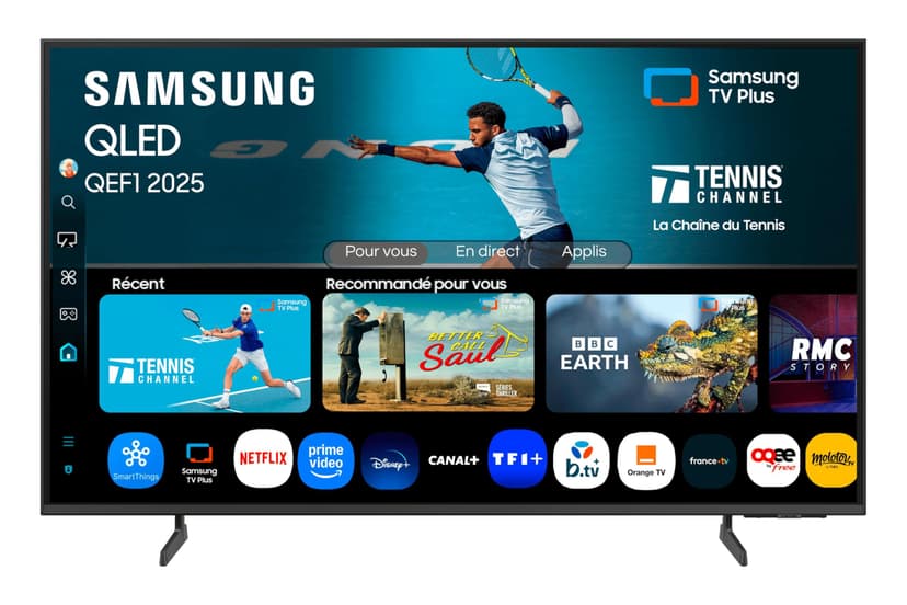 Samsung TV AI 50 Pouces QLED 50QEF1 4K Smart TV, Quantum … - 1